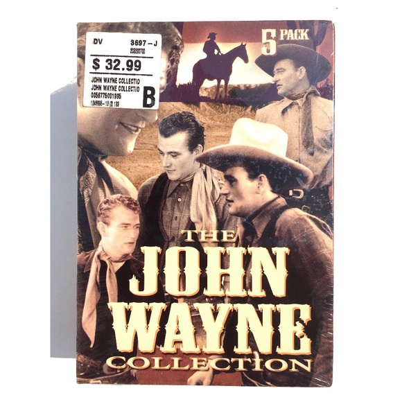 The John Wayne Collection DVD 5-Disc Box Set Westerns factory sealed - Picture 1 of 4